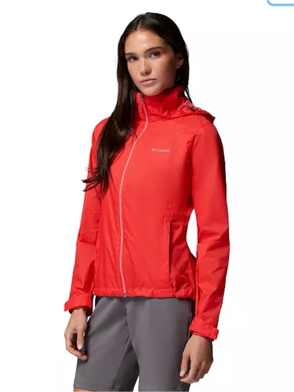 Columbia Switchback women's lightweight hooded rain jacket and windbreaker